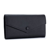 GENUINE LEATHER LONG SIMPLE MULTIFUNCTIONAL WALLET_CWAB3793