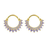 FASHION PERSONALITY SUNFLOWER EARRINGS_CWAJE1734