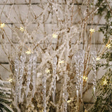 Cwmm10167_Christmas Tree Clear Icicle Hanging Ornament