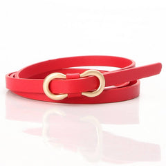 Cwabe0904_Women'S Adjustable Buckle Belt