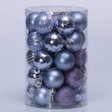 34PCS CHRISTMAS TREE ORNAMENTS BALL SET 4CM_CWMM9835