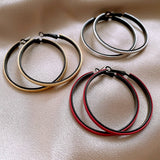 RETRO SIMPLE ROUND TEMPERAMENT EARRINGS_CWAJE2467