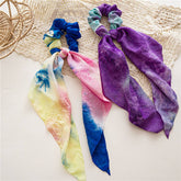 2024 NEW STYLE TIE DYE RIBBON BOW HAIR TIE_CWAHA1089