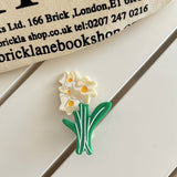 Cwaha07744_Cartoon Tulip Bird Acetate Hair Clip For Women