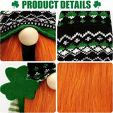 ST PATRICKS DAY STRIPED LONG LEGGED DOLL ORNAMENT_CWMM3442