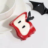 Halloween Acetate Hair Claw?Witch & Bat Design_Cwaha07286