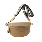 New Plaid Pu Chest Bag Crossbody Bag_Cwab2082