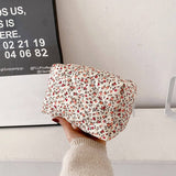 NEW FLORAL FABRIC LARGE CAPACITY COSMETIC BAG_CWAB4379