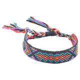 ETHNIC STYLE COLORFUL TASSEL WOVEN BRACELET_CWAJE0709
