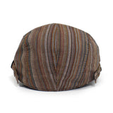 Versatile Striped Travel Forward Cap Beret_Cwab2915