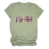 Trendy Plus Size T-Shirt For Women, Short Sleeve_Cwdsd8363