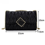 Fashion Diamond Pattern Embroidered Shoulder Bag_Cuab0170