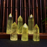 CITRINE CRYSTAL POINT HEX TOWER_CWMM8101