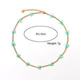 MINIMALIST 18K STEEL BUTTERFLY OCEAN PENDANT_CWMM8821