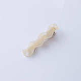 Wavy Acetate Hair Clip Simple Chic Side Bang Pin