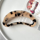 Elegant Leopard Acetate Hair Clip ? Large_Cwaha07258