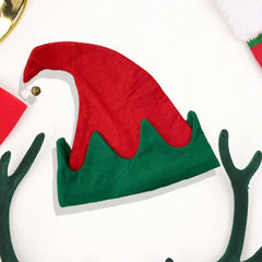 Cwah4079_Christmas Atmosphere Bell Elf Hat