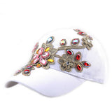 Women'S Patch Baseball Cap Rhinestone Sun Hat_Cwah1000