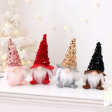 SEQUIN FACELESS SANTA PLUSH DOLL FOR PARTY_CWAJE5305