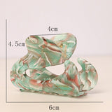 FRENCH ACETATE HALF UP HAIR CLIP IRREGULAR SHAPE_CWAHA2648