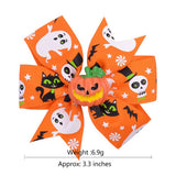CHILDRENS HALLOWEEN BAT HEAD HORROR HAIRPIN_CWAHA2354