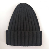 Cwah04351_Kids Solid Color Knit Beanie Hat Winter