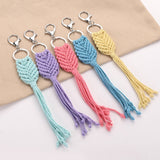 HANDCRAFTED BRAIDED KEY RING KEYCHAIN_CWMM1580