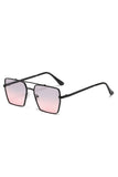FLAT TOP FRAME SQUARE SUNGLASSES_CWASG0100