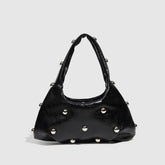 MUSHROOM STUD PUNK SHOULDER BAG FOR WOMEN_CWAB5678
