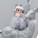 CUTE FEATHER ANGEL CHRISTMAS TREE ORNAMENT_CWAJE05398
