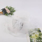 Women New Beach Cover Flower Mesh Hat_Cwah1207