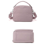 LIGHTWEIGHT NYLON SIMPLE SHOULDER MESSENGER BAG_CWAB3447
