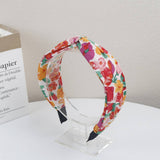 RETRO WIDE BRIMMED PRINTED CROSS HEADBAND_CWAHA1717