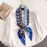 FASHIONABLE DOUBLE LAYER RIBBON ANGLED HEAD SCARF_CWASC1515