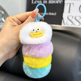 Ugly And Cute Caterpillar Bag Pendant Car Keychain_Cwmm2481