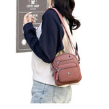 CASUAL SIMPLE NYLON SHOULDER CROSSBODY BAG_CWASC1775