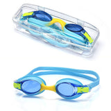 KIDS SWIM GOGGLES HD ANTI FOG SILICONE DESIGN_CWASG1051