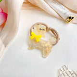 NEW PUPPY HIGH ELASTIC PONYTAIL HAIR TIE_CWAHA1094