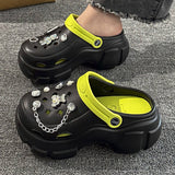 FASHION DIAMOND BEAR NEW HOLE SHOES SANDALS_CWSHS0814