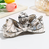 HOT SALE RETRO FLORAL BOW CLIP_CWAHA2297