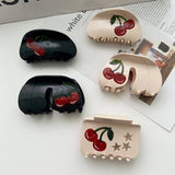 CHERRY SERIES ACETATE HAIR CLAW SWEET SIMPLE CLIP_CWAHA5967