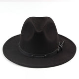 FLAT TOP BRITISH STYLE PANAMA HAT_CWAH1898