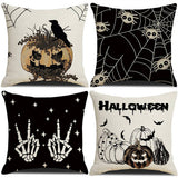 HALLOWEEN CARTOON SPIDER PILLOWCASE_CWMM1336