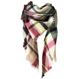 AUTUMN AND WINTER PLAID FAUX CASHMERE SCARF_CWASC0115
