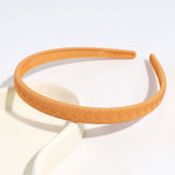 SIMPLE SOLID COLOR THIN TWILL HEADBAND_CWAHA2325