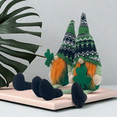 ST PATRICKS DAY STRIPED LONG LEGGED DOLL ORNAMENT_CWMM3442