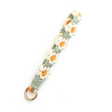 DAISY WRIST STRAP NORDIC WOVEN KEYCHAIN PENDANT_CWAB5023