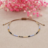 HAND WOVEN MILLET BEADED STACKING BRACELET_CWMM3799