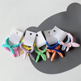 NEW COLOR MATCHING BOW HAIR RING HAIR ROPE_CWAHA1851