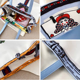 SIMPLE CANVAS ONE SHOULDER HANDBAG_CWAB0999